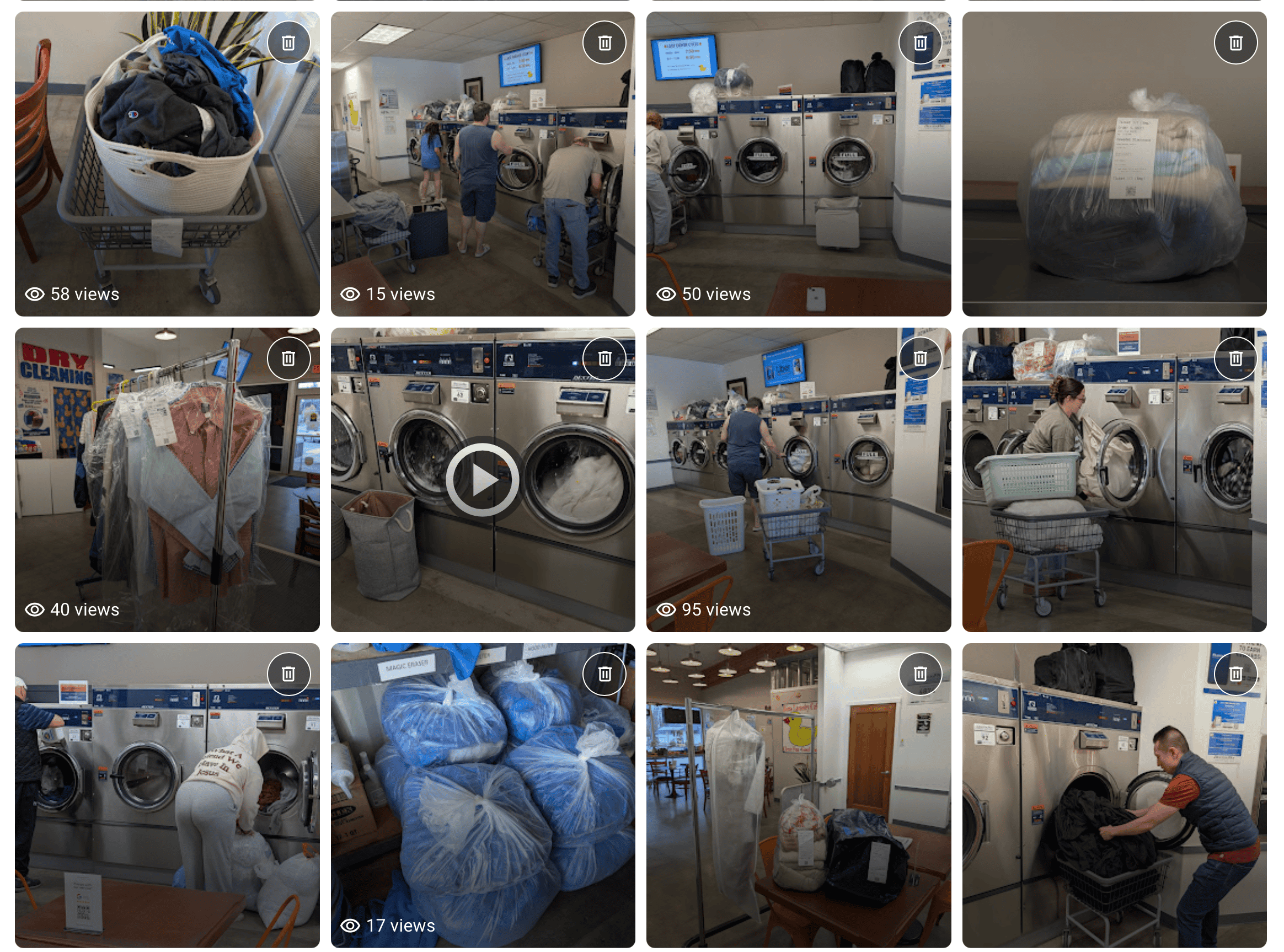 Laundromat Google Business Profile photo gallery